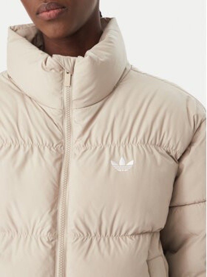 adidas Kurtka zimowa KR9580 Beżowy Regular Fit