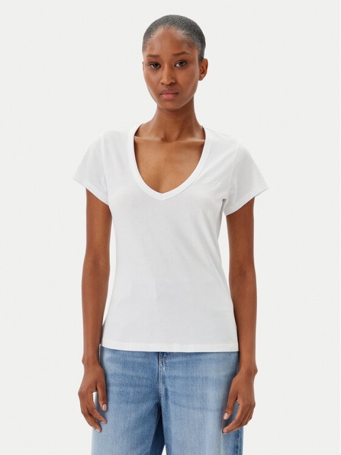 BOSS T-Shirt C_Eslane_4 50540432 Biały Slim Fit