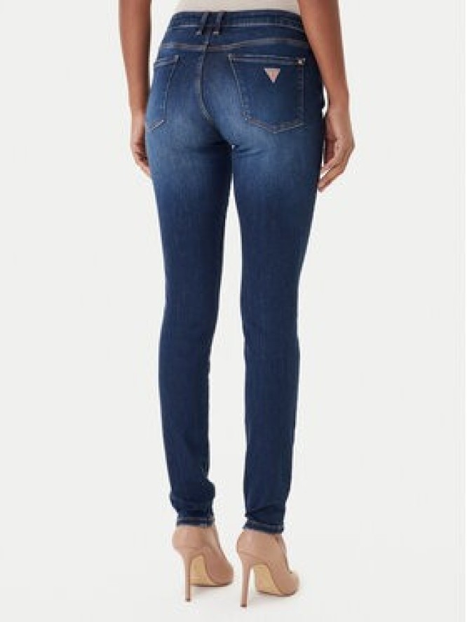 Guess Jeansy Annette W2YA99 D4Q03 Granatowy Skinny Fit