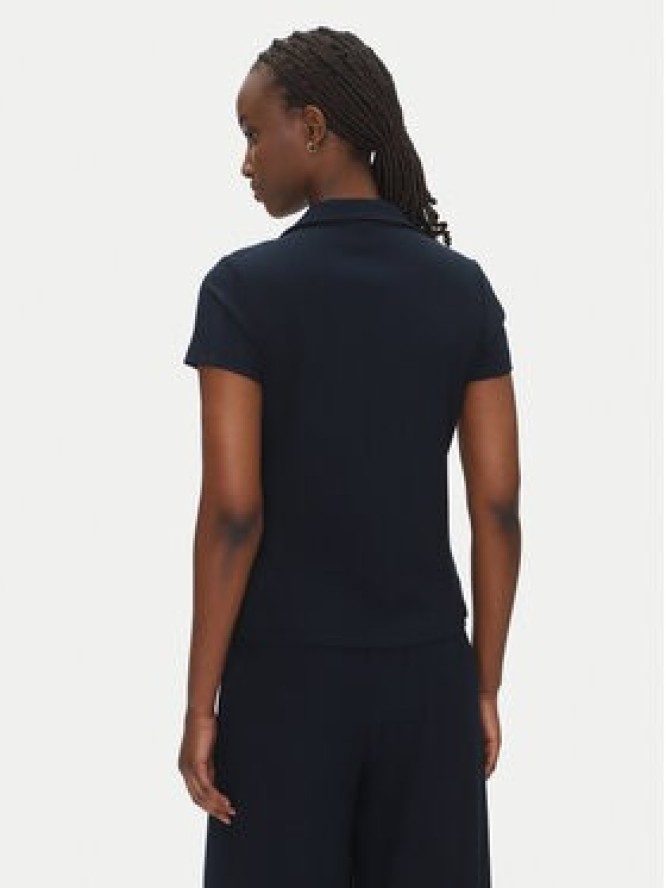 EA7 Emporio Armani Polo 7W000490 AF12654 UB102 Granatowy Regular Fit