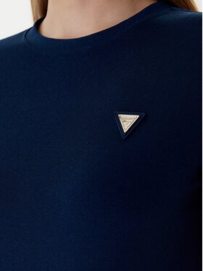 Guess T-Shirt V6RI17 KD741 Granatowy Regular Fit