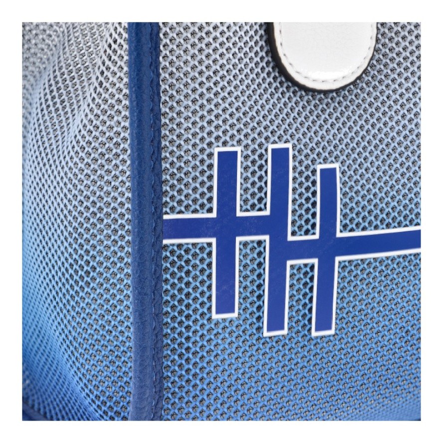 Granatowa Torebka Hispanitas Stylowy Kuferek Damskie