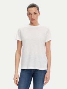 Calvin Klein T-Shirt K20K208248 Biały Relaxed Fit