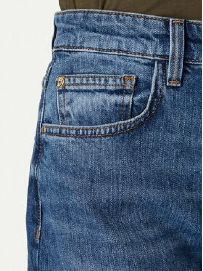 Guess Jeansy W6YA3J D1541 Niebieski Tapered Leg