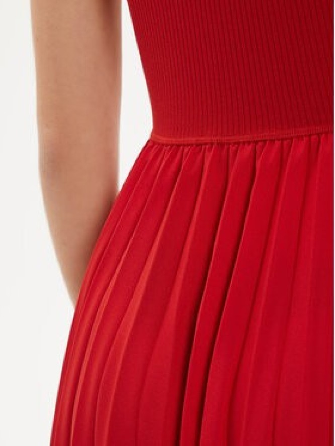 Tommy Hilfiger Sukienka codzienna WW0WW42020 Czerwony Regular Fit