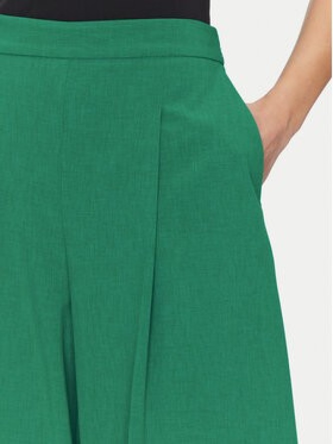 Simona Corsellini Spodnie palazzo P25CPPA01001 Zielony Wide Leg