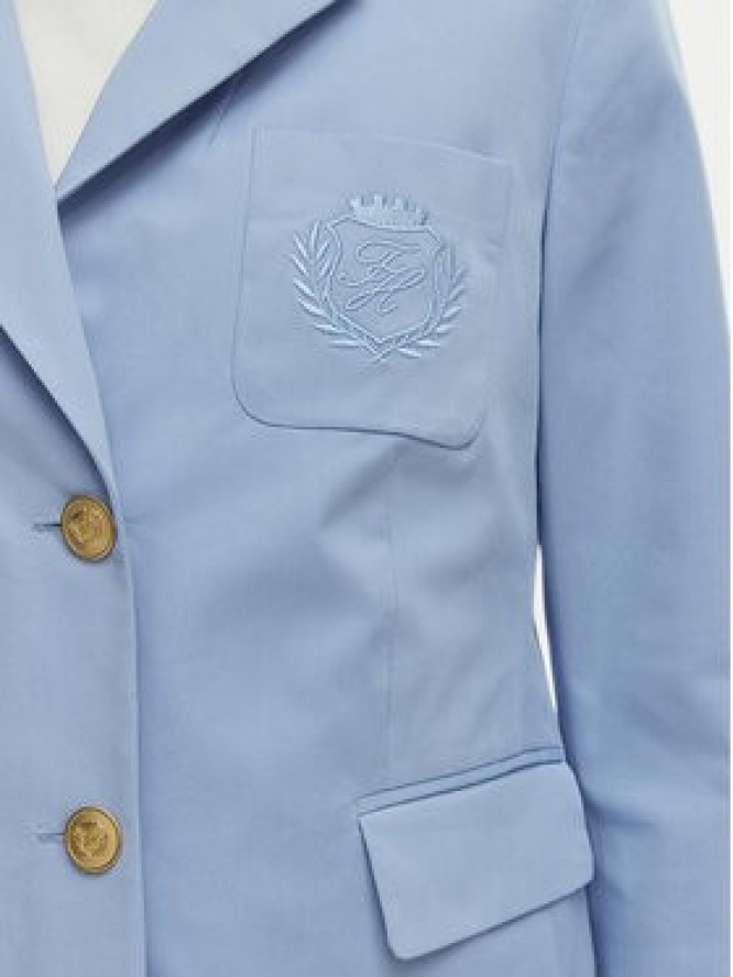 Tommy Hilfiger Marynarka WW0WW47179 Niebieski Slim Fit