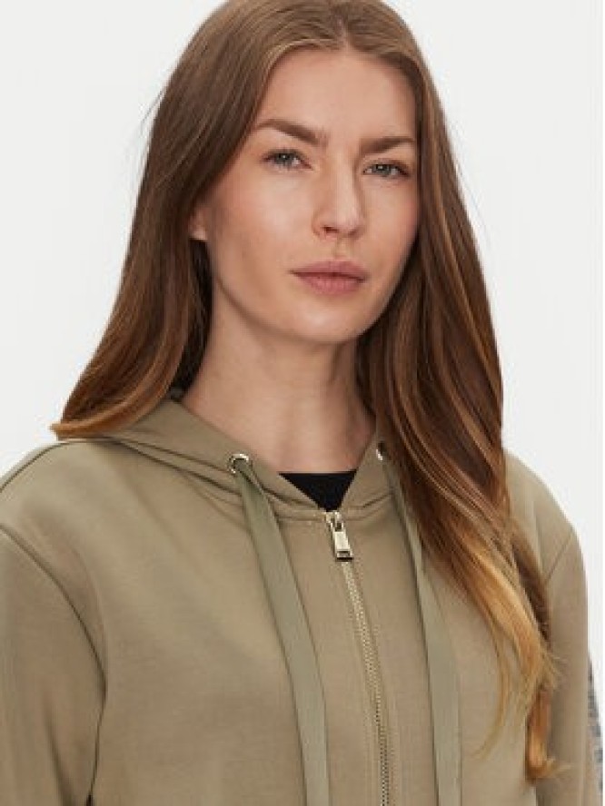 Guess Bluza W5RQ03 KBYE2 Zielony Regular Fit