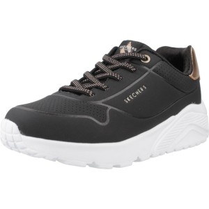 Buty SKECHERS UNO LITE-METALLIC MO Czarny