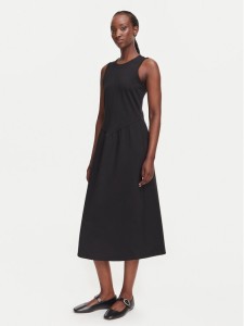 Calvin Klein Sukienka codzienna LV044G207G Czarny Regular Fit