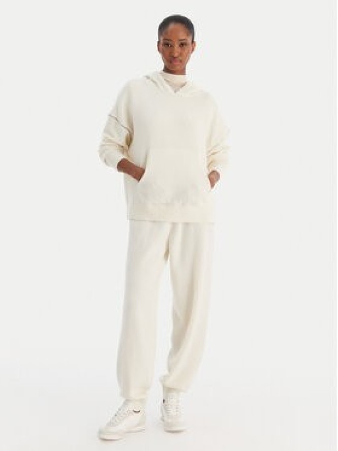 Calvin Klein Underwear Bluza LV00QS7568 Écru Regular Fit