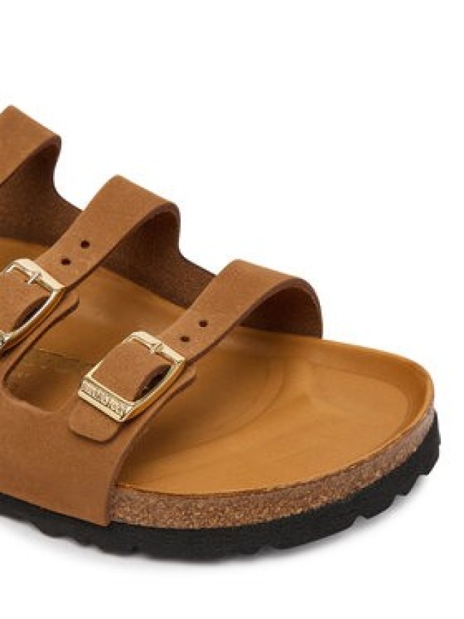 Birkenstock Klapki Florida Fresh Tonal Footbed 1031867 Brązowy