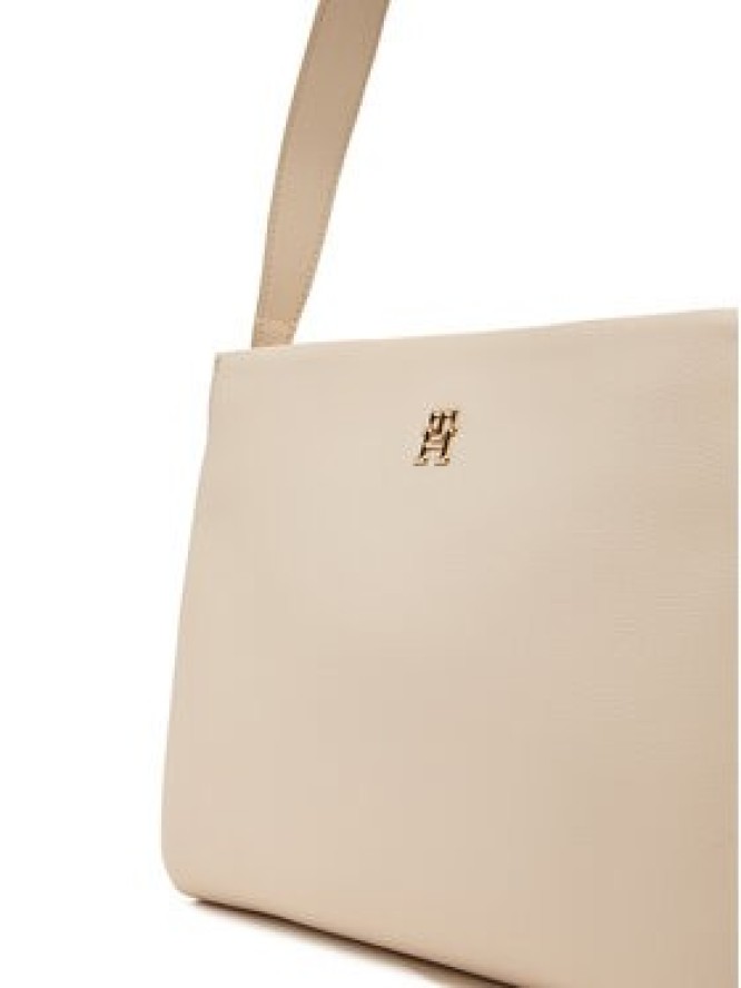 Tommy Hilfiger Torebka Th Legacy Med Satchel AW0AW17173 Écru