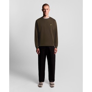 Bluza Lyle&Scott z okrągłym dekoltem