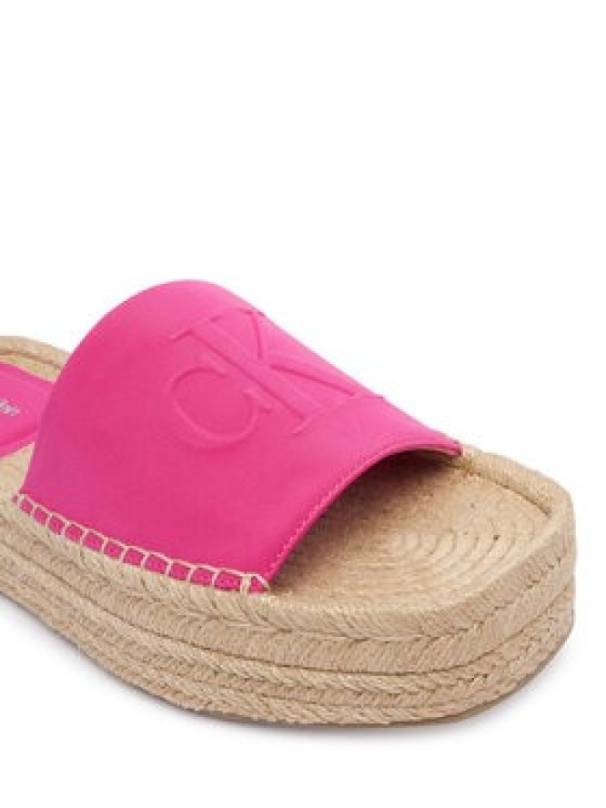 Calvin Klein Espadryle Ebeth HW0HW02894 Różowy