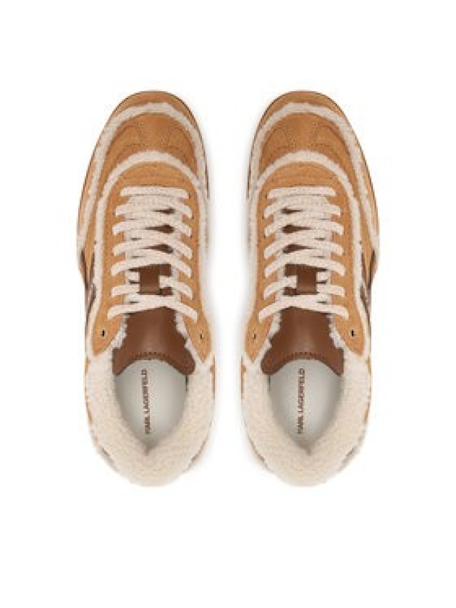 KARL LAGERFELD Sneakersy Kandidate KL63857L Beżowy