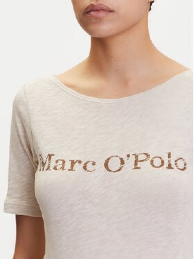 Marc O'Polo T-Shirt 504 2261 51231 Beżowy Regular Fit