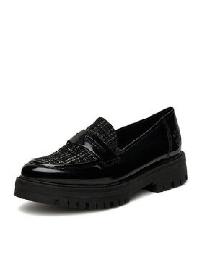 Rieker Loafersy 47550-00 Czarny
