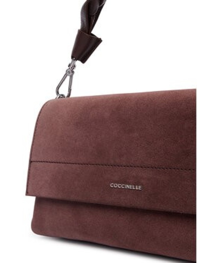 Coccinelle Torebka P6P Boheme Suede Bimaterial E1 P6P 12 01 01 Bordowy