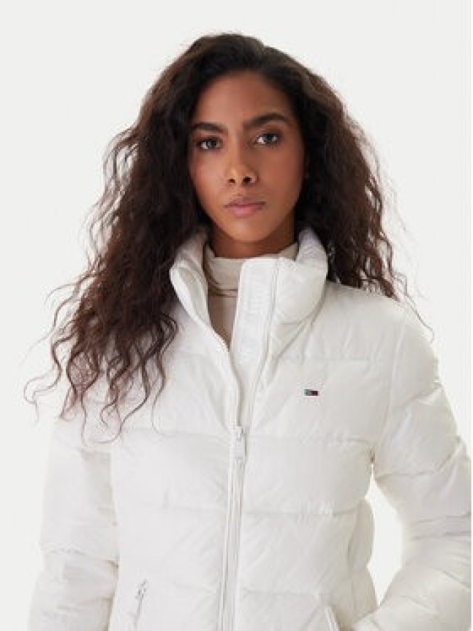 Tommy Jeans Kurtka puchowa DW0DW21618 Biały Slim Fit