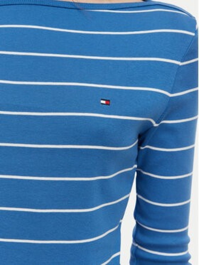 Tommy Hilfiger Bluzka New Cody WW0WW40589 Niebieski Slim Fit