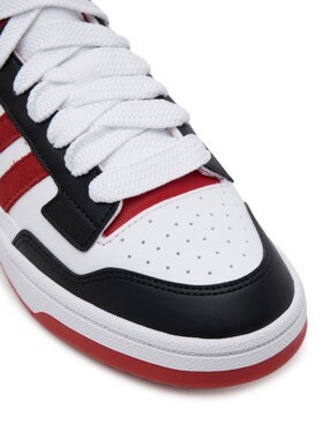 adidas Buty do koszykówki Rapid Court Mid JR3180 Biały