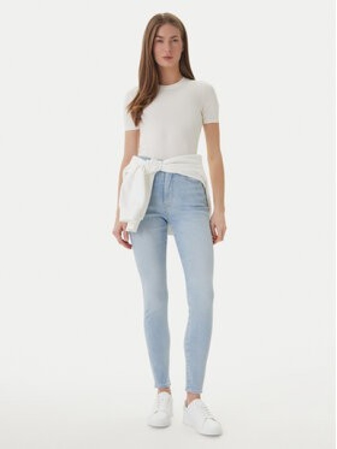Calvin Klein Jeans Jeansy LV047F701G Błękitny Skinny Fit