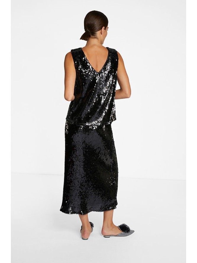 Rich & Royal Top w kolorze czarnym rozmiar: 34