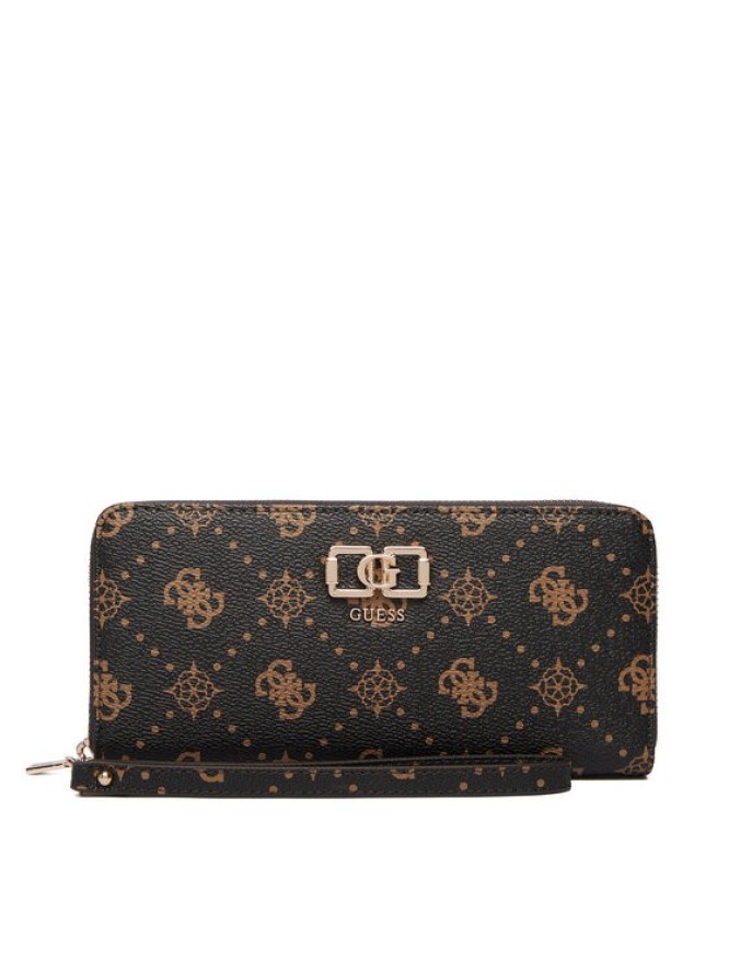 Guess Portfel Emelie Logo Slg SWGP99 28146 Brązowy