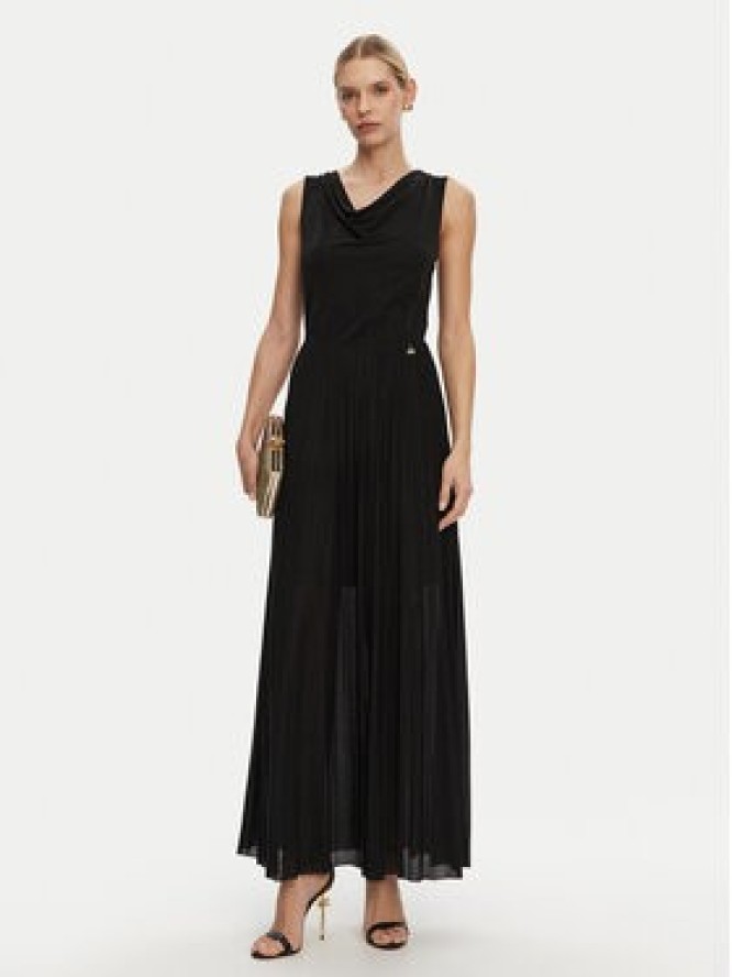 Artigli Sukienka wieczorowa ACAB002306 Czarny Regular Fit