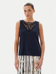 JDY Top Dodo 15296246 Granatowy Regular Fit