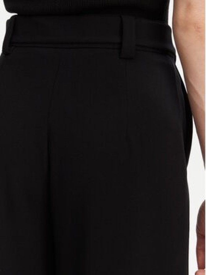 French Connection Spodnie palazzo 74QZH Czarny Regular Fit