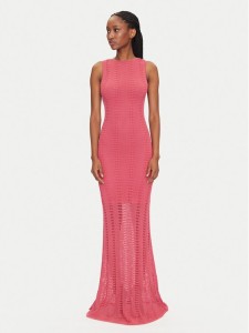 Marciano Guess Sukienka dzianinowa 5GGK44 5869Z Różowy Regular Fit