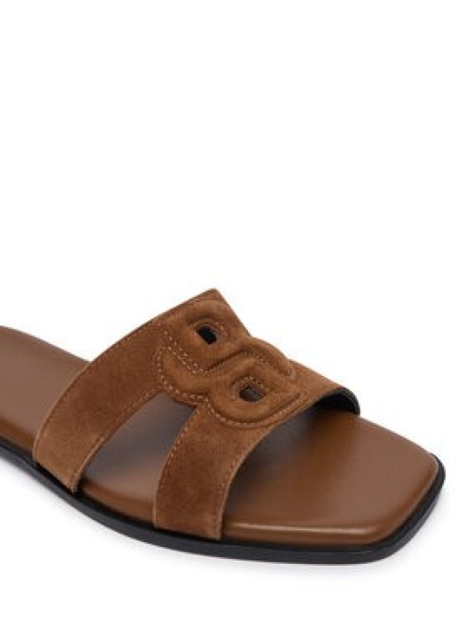 BOSS Klapki Charlize 50563333 Beżowy