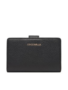 Coccinelle Portfel MW5 Metallic Soft E2 MW5 11 E7 01 Czarny