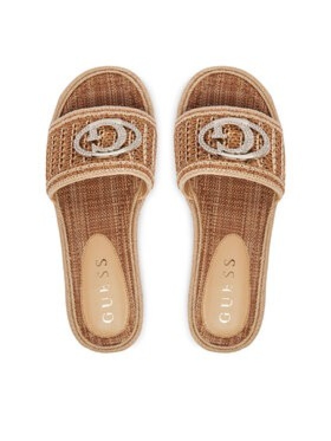Guess Espadryle FLJKLI FAB03 Beżowy