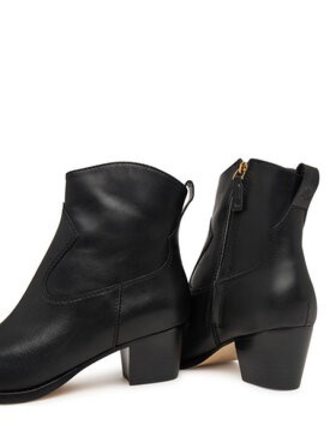 LAUREN RALPH LAUREN Botki Harpher Bo Bte 802P15896001 Czarny