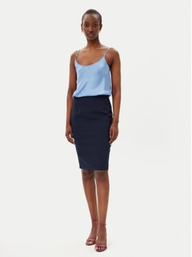 MAX&Co. Top Betel 2516161014200 Niebieski Regular Fit