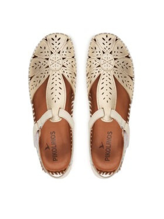 Pikolinos Sandały P. Vallarta 655-0841Clc1 Złoty