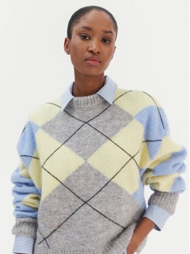 Tommy Hilfiger Sweter WW0WW47464 Kolorowy Relaxed Fit