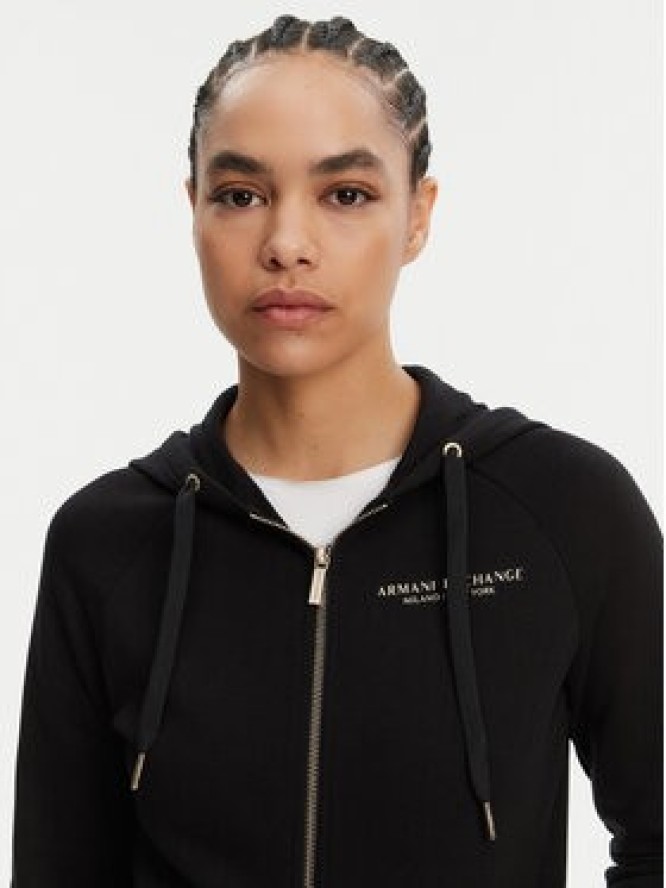 Armani Exchange Bluza 8NYM28 YJE5Z 52AK Czarny Regular Fit