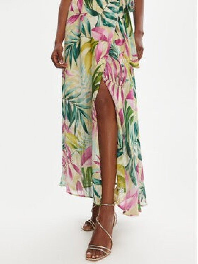 Guess Spódnica midi W5GD66 WH9Z2 Kolorowy Regular Fit