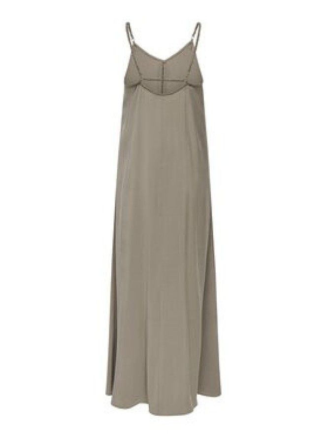 ONLY Sukienka letnia Madeli 15371094 Beżowy ciemny Regular Fit