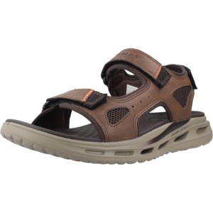 Sandały SKECHERS ORVAN SD GAMBLE Brązowy