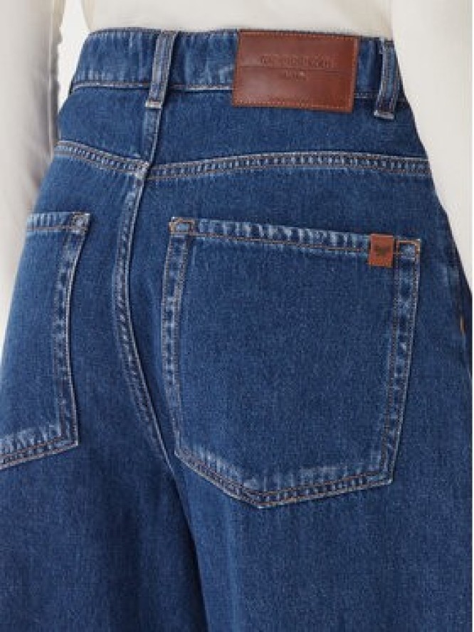 Weekend Max Mara Jeansy Douglas 2525186022 Granatowy Baggy Fit