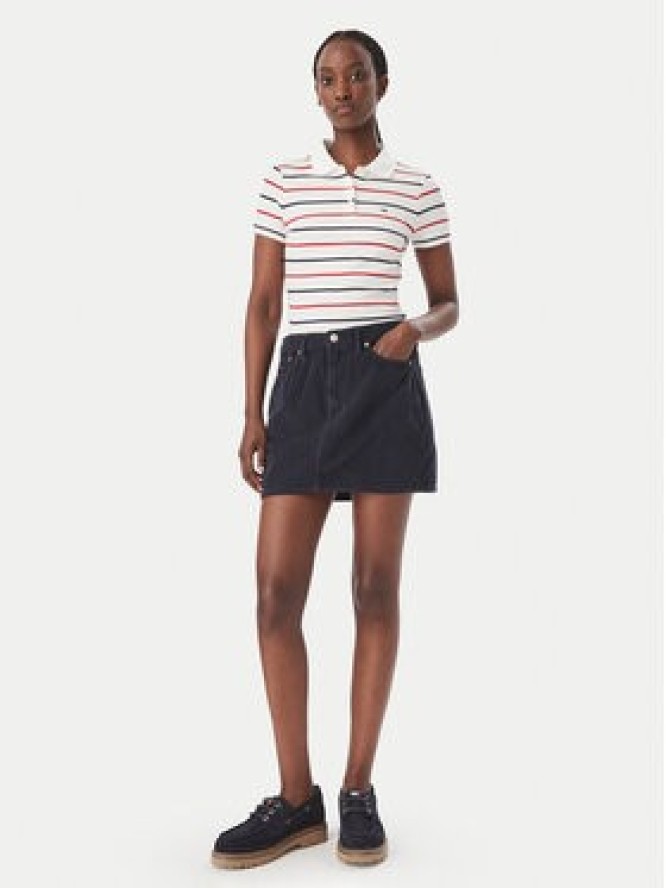 Tommy Jeans Spódnica mini DW0DW23388 Granatowy Regular Fit