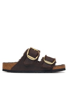Birkenstock Klapki Arizona Big Buckle 1032982 Brązowy ciemny