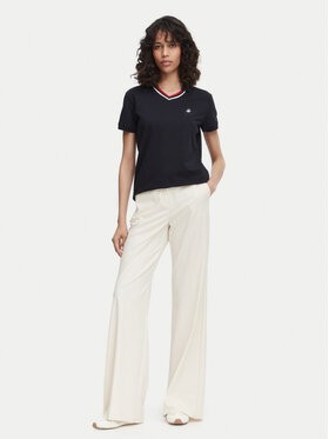 Beverly Hills Polo Club Polo P-SS26W-P2217 Granatowy Regular Fit