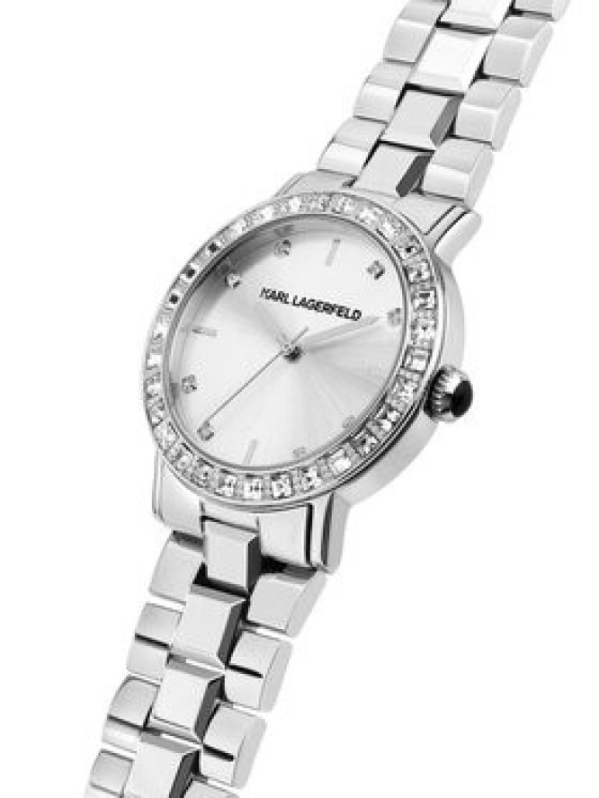 KARL LAGERFELD Zegarek R0553100511 Srebrny