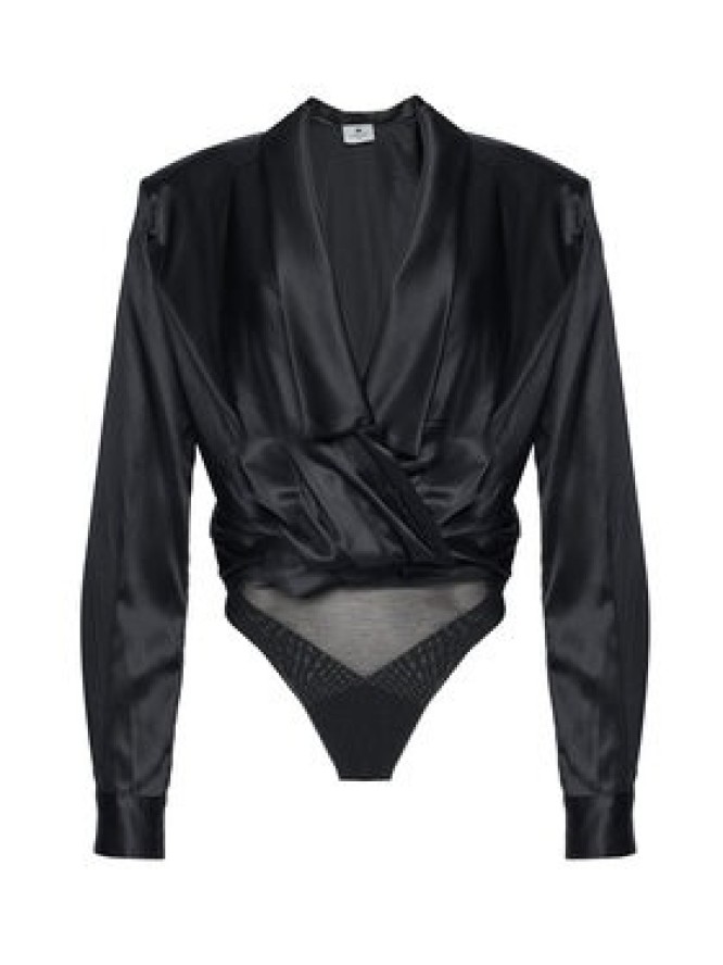Elisabetta Franchi Body CB-007-57E2-V490 Czarny Regular Fit